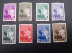 Timbres de Belgique n 447/454* lot 17B, Timbres & Monnaies, Enlèvement ou Envoi