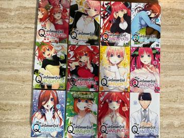 Manga : The Quintessential Quintuplets, 1 à 12 beschikbaar voor biedingen