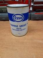 ancien pot graisse vide esso purpose grease 47 46, Collections, Envoi, Utilisé, Autres types