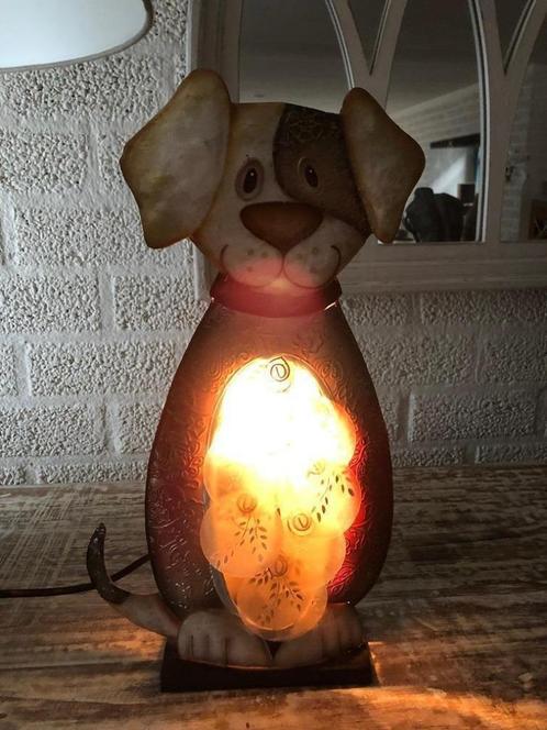 lamp van een hond, Huis en Inrichting, Lampen | Tafellampen, Nieuw, Metaal, Ophalen of Verzenden
