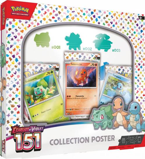 Pokémon Coffret Poster Collector Cartes Pokémon 151 à 34.99€, Hobby & Loisirs créatifs, Jeux de cartes à collectionner | Pokémon