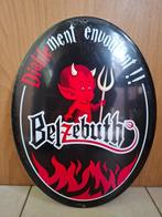 Reclamebord Belzebuth bier, Verzamelen, Ophalen of Verzenden, Nieuw, Reclamebord, Plaat of Schild, Overige merken