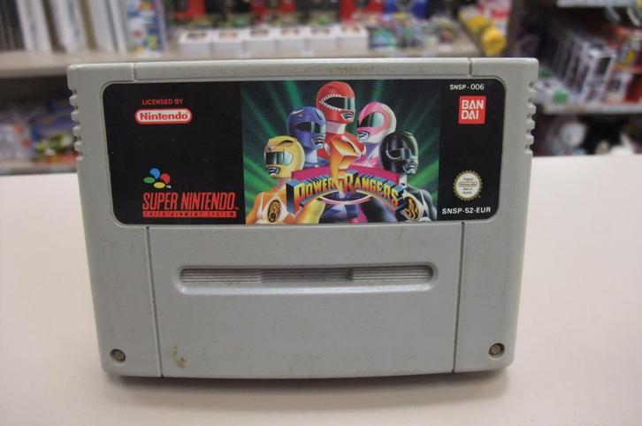 Power Rangers (cart only) eur snes, Games en Spelcomputers, Games | Nintendo Super NES, Gebruikt, Avontuur en Actie, 1 speler