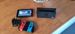 Nintendo Switch met 2 joycons, Ophalen of Verzenden, Gebruikt, Met 2 controllers, Switch 2019 Upgrade