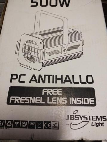 Toneelspot behuizing 500W onvolledig. beschikbaar voor biedingen