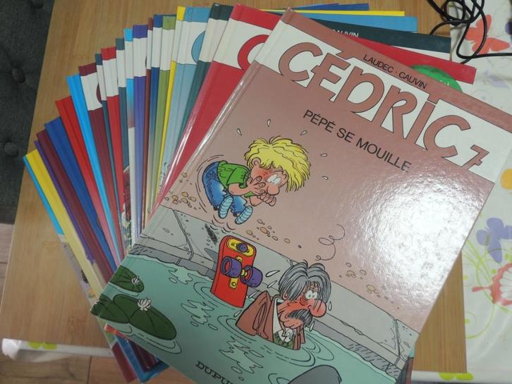 21 BD CERDRIC TUBE BESCHRIJVING/FOTO'S LOT/STUK VERKOCHT, Boeken, Stripverhalen, Zo goed als nieuw, Complete serie of reeks, Ophalen of Verzenden