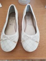 schoenen 39/40 k, Wit, Gedragen, Ballerina's, Ophalen of Verzenden