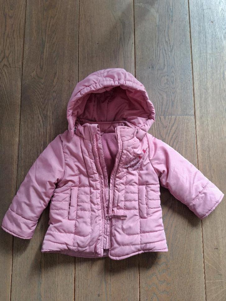 NIEUW roze winterjas of babyjas in maat 74 MEISJE, Kinderen en Baby's, Babykleding | Maat 74, Nieuw, Meisje, Jasje, Ophalen of Verzenden