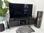 Scandinavische TV kast - Aquilano hout (massief), Ophalen, 100 tot 150 cm, Zo goed als nieuw, Minder dan 100 cm