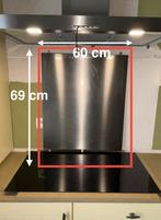 Dosseret en acier inoxydable - 69 x 60 cm, Gris, Moins de 25 cm, Moins de 100 cm, Enlèvement