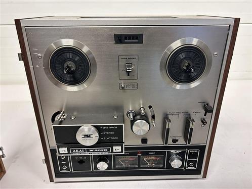 A6456. Akai X 201 B tapedeck, bandrecorder, Audio, Tv en Foto, Bandrecorder, Bandrecorder, Ophalen of Verzenden