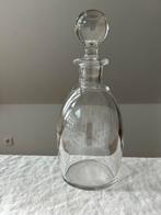 Carafe h/24cm Val saint-lambert, Collections, Verres & Petits Verres, Comme neuf