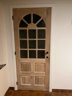 Porte en bois de chêne massif avec arche, Bricolage & Construction, Enlèvement, Comme neuf