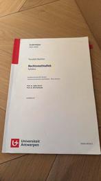Syllabus Rechtsmethodiek + oefeningenboek, Livres, Livres d'étude & Cours, Enlèvement ou Envoi, Comme neuf, Enseignement supérieur