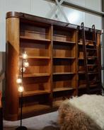 Unieke antieke bibliotheekkast | Wandkast | Boekenkast #2545, Ophalen of Verzenden