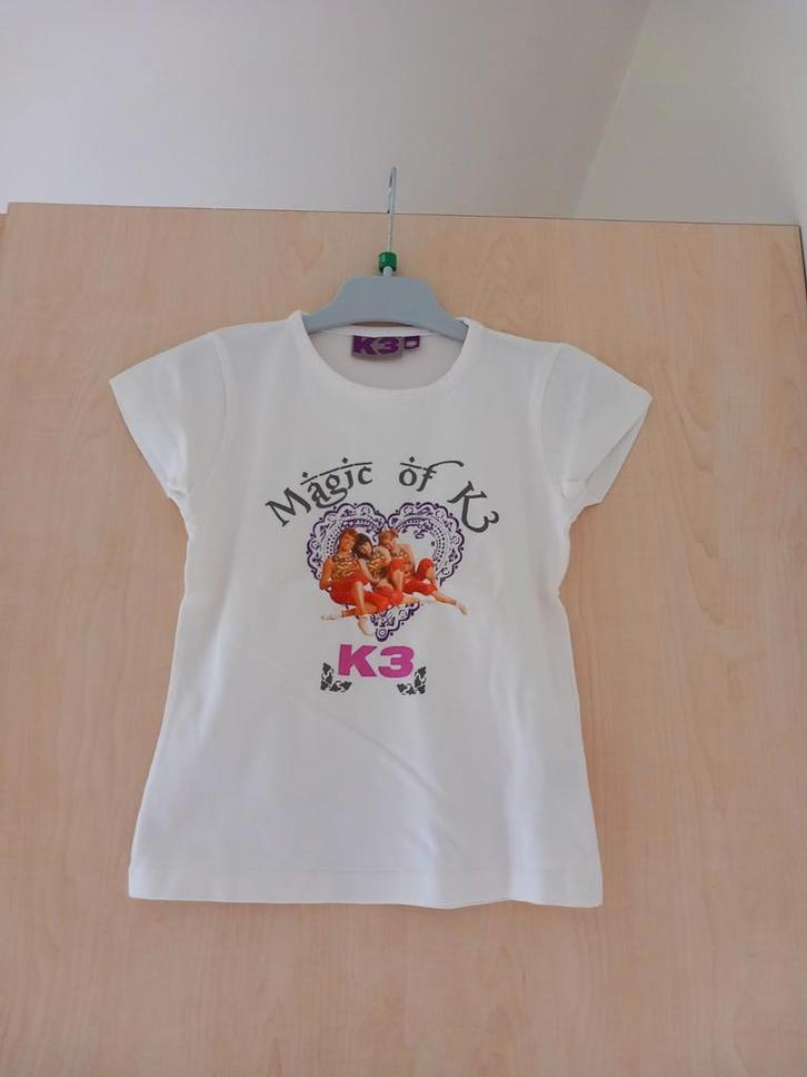 K3 Originals t-shirt Karen, Kristel, Kathleen, als nieuw, Verzamelen, Muziek, Artiesten en Beroemdheden, Zo goed als nieuw, Kleding