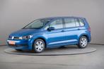 (1XDX790) Volkswagen Touran, Autos, 5 places, Automatique, Tissu, Bleu