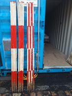 Jalon stokken, Ophalen