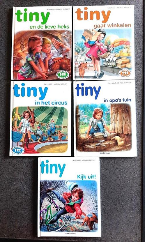 Te koop: Vijf leuke "Tiny" boekjes van uitgeverij Casterman., Livres, Livres pour enfants | Jeunesse | Moins de 10 ans, Utilisé