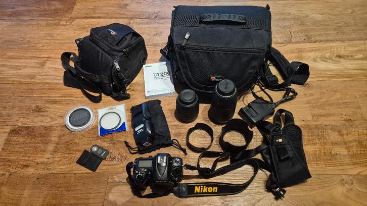 Volledige Nikon D7200 set, TV, Hi-fi & Vidéo, Appareils photo numériques, Utilisé, Reflex miroir, Nikon, Enlèvement