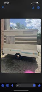 Ancêtres  pliable +ou- 300kg   Toit polyester, Caravanes & Camping, Enlèvement ou Envoi, Utilisé