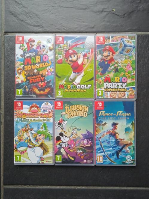 Lot de 6 jeux switch, Games en Spelcomputers, Games | Nintendo Switch, Zo goed als nieuw, Ophalen of Verzenden
