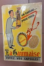 Reclame affiche 1960's bier La Gaumaise Brasserie Maire, Verzamelen, Merken en Reclamevoorwerpen, Ophalen of Verzenden, Reclamebord