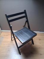 4 houten klapstoelen, Ophalen