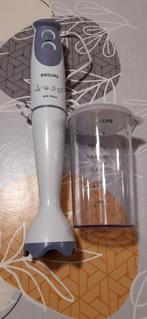 Mixeur plongeur. Philips. 600W. Utilisé 1X, Elektronische apparatuur, Blenders, Ophalen, Zo goed als nieuw, Soepmaker