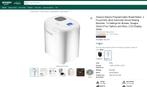 Machine à pain Amazon Basics, Neuf, Enlèvement ou Envoi, Plus de 10 programmes, Avec minuteur
