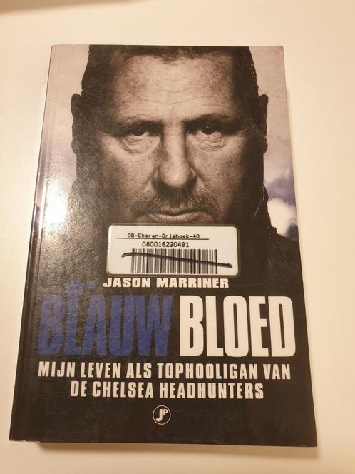 Jason Marriner - Blauw bloed.  Ex bibliotheek boek, Boeken, Overige Boeken, Gelezen, Ophalen of Verzenden