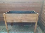 Houten kruidenbak 100x50 cm. Zgst., Tuin en Terras, Ophalen, Tuin, Zo goed als nieuw, 60 tot 100 cm