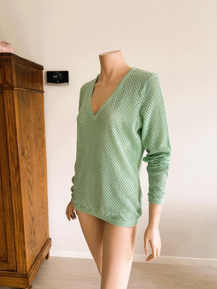 Talking Franch - Lichte trui – Maat XL – Subtiele glans, Kleding | Dames, Truien en Vesten, Zo goed als nieuw, Maat 42/44 (L)