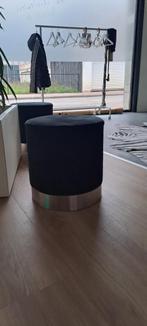 Poef, Huis en Inrichting, Ophalen, Zo goed als nieuw, Rond, Stof