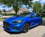 Ford Focus ST-Line X 1.0 Ecoboost Hybride mHEV 125 pk., Auto's, Stof, Euro 6, Blauw, 3 cilinders