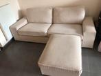 3-zitsbank KIVIK IKEA met voetenbank, Ophalen, Gebruikt, Driepersoons, 75 tot 100 cm