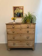 Boerenkast met lades, Huis en Inrichting, Ophalen, Gebruikt, 100 tot 150 cm, 5 laden of meer