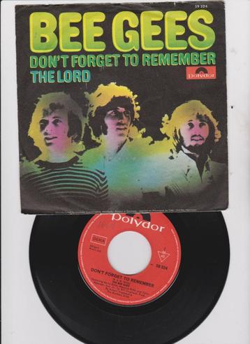 Bee Gees – Don't Forget To Remember   1969 beschikbaar voor biedingen