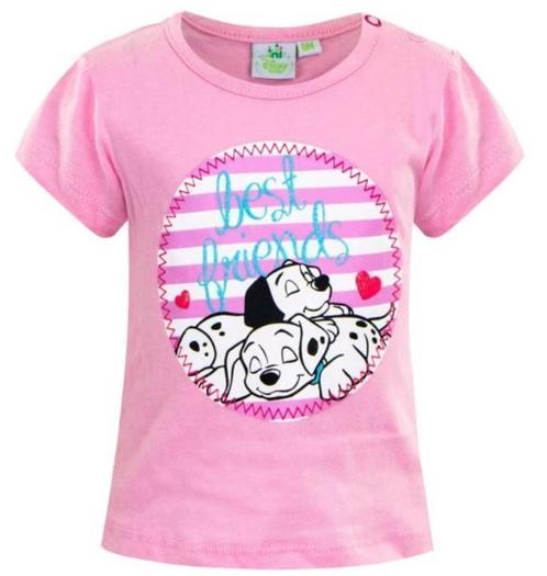 101 Dalmatiers Baby T-Shirt - Disney - 3/9/12/18/24 maanden, Kinderen en Baby's, Babykleding | Maat 74, Nieuw, Meisje, Shirtje of Longsleeve