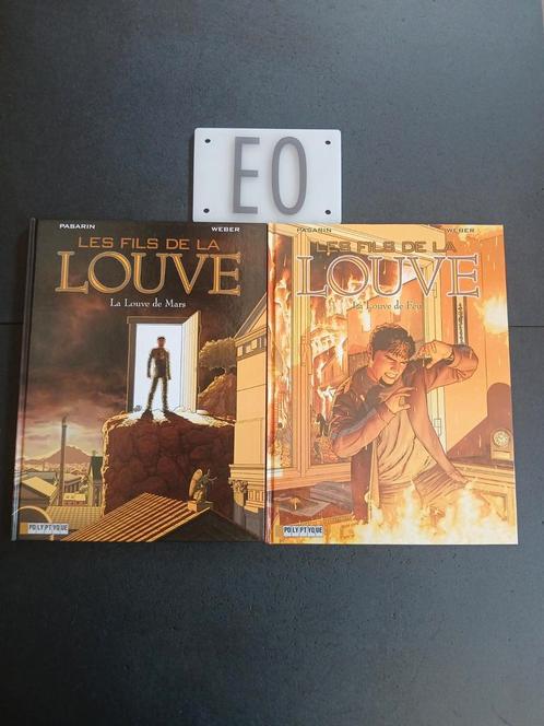 Lot de 2 bd les fils de la louve 1 et 2,EO, Boeken, Stripverhalen, Zo goed als nieuw, Ophalen of Verzenden