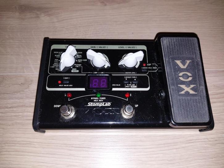 VOX Stomplab IIg multi effecten pedaal, Muziek en Instrumenten, Effecten, Zo goed als nieuw, Chorus, Reverb, Ophalen of Verzenden