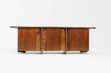 Vintage italiaans design dressoir Ammannati walnoothout beschikbaar voor biedingen