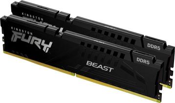 Kingston Fury Beast 16GB (2x8) - DDR5 beschikbaar voor biedingen