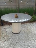 Ronde tafel natuursteen., Tuin en Terras, Ophalen of Verzenden, Zo goed als nieuw