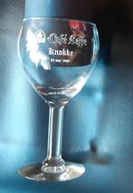 MOOI BIER GLAS LEFFE  CAFE LEFFE KNOKKE 25 juni 1998, Verzamelen, Ophalen of Verzenden, Leffe