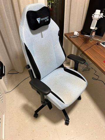 Secretlab Titan XL - Bleu givré, Chaise de bureau de gaming, Enlèvement, Utilisé, Bleu