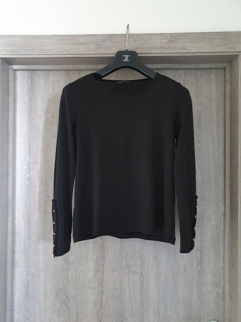 Nieuwe zwarte winter t-shirt Zara S/M, Kleding | Dames, T-shirts, Nieuw, Maat 38/40 (M), Zwart, Lange mouw, Ophalen of Verzenden