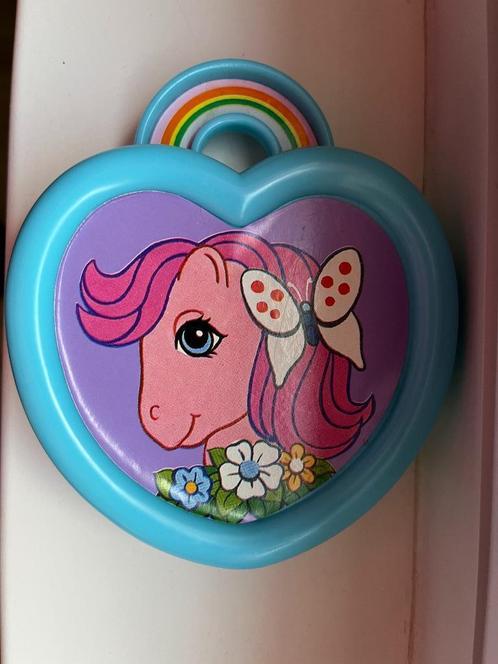 My Little Pony G1 jewel box blauw, Verzamelen, Poppetjes en Figuurtjes, Verzenden