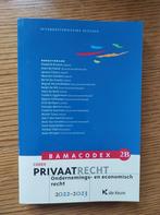 Privaatrecht  Bamacodex 2B Ondernemings en economisch recht, Boeken, Studieboeken en Cursussen, Interuniversitaire uitg., Hoger Onderwijs