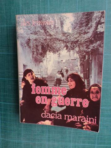 Femme en guerre (Dacia Maraini) – 1977 – 412 pages beschikbaar voor biedingen